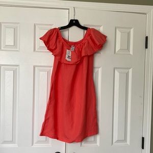 Tommy Bahama NWT Linen Dress Coral Size XXS
